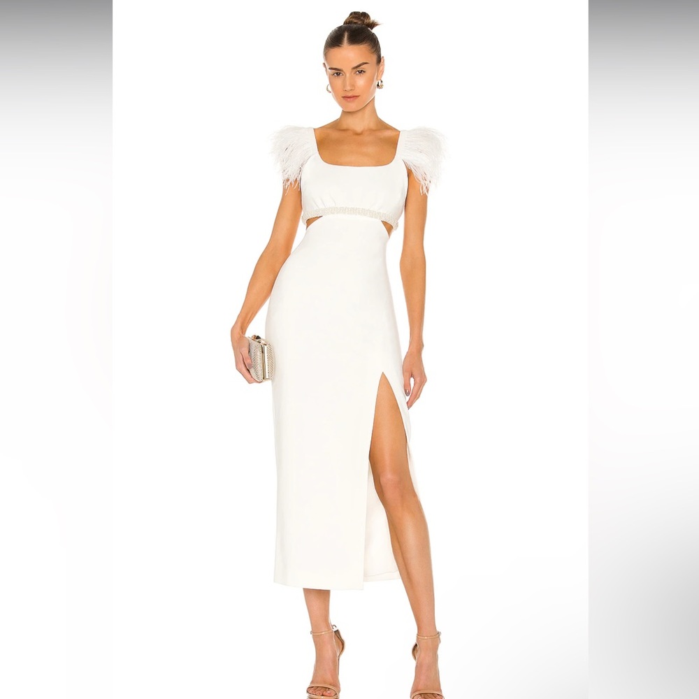 Taliah Gown in White